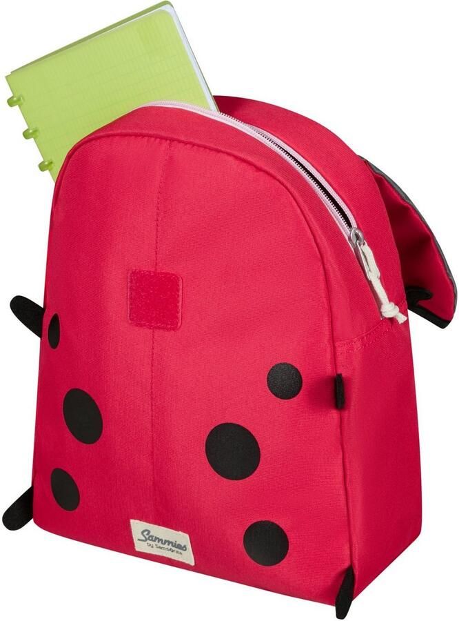 Samsonite Kinderrugzak Happy Sammies ECO S+ Ladybug Lally Kindertuin rugzak kinder vrijetijds rugzak kinder-backpack - Foto 3