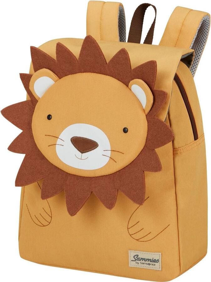 Samsonite Kinderrugzak Happy Sammies ECO S+ Lion Lester Kindertuin rugzak kinder vrijetijds rugzak kinder-backpack - Foto 4