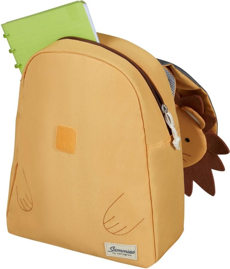 Samsonite Kinderrugzak Happy Sammies ECO S+ Lion Lester Kindertuin rugzak kinder vrijetijds rugzak kinder-backpack