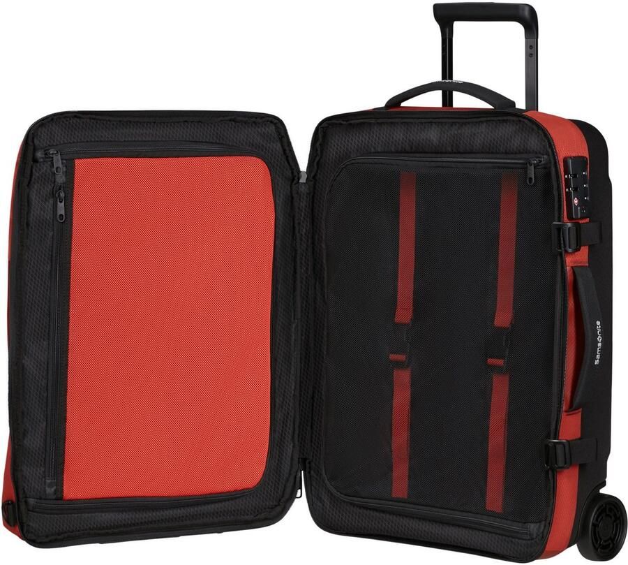 Samsonite Reistas ARMOX 55 cm Duffel met wielen TSA-slot pakrie trolley systeem