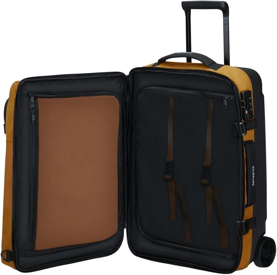 Samsonite Reistas ARMOX 55 cm Duffel met wielen TSA-slot pakrie trolley systeem