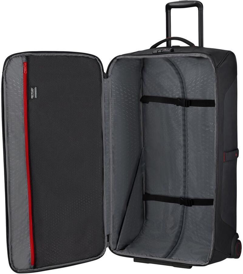 Samsonite Reistas ECODIVER 79 cm Black Reiskoffer Grote koffer incheckbagage TSA-cijfer slot