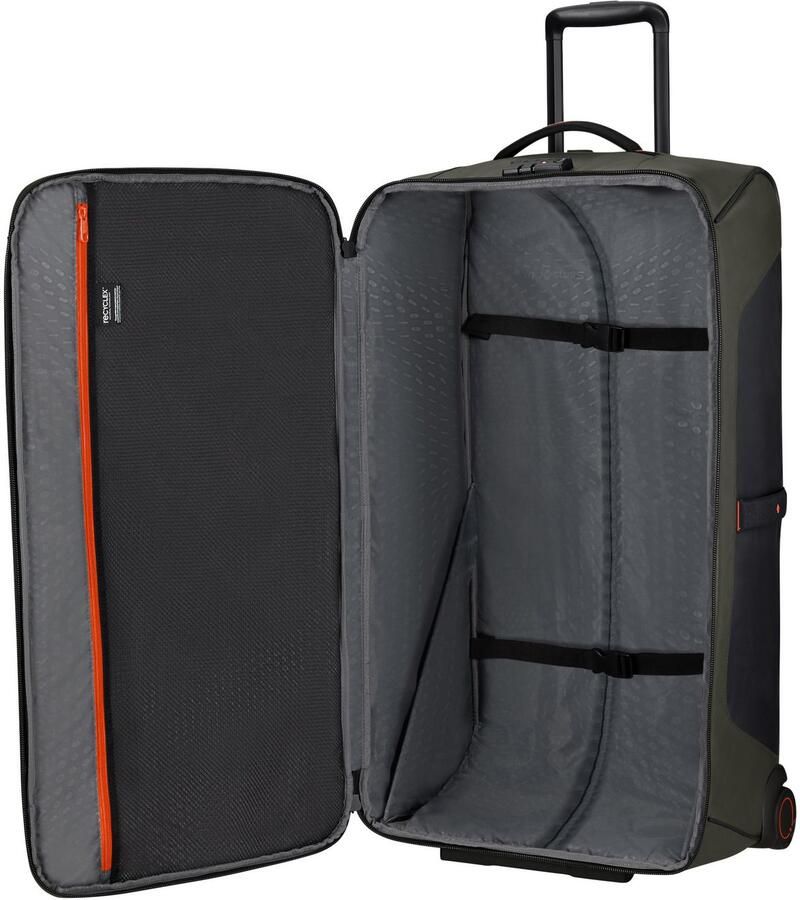 Samsonite Reistas ECODIVER 79 cm Climbing Ivy met trolley- en rugzakfunctie gedeeltelijk van gerecycled materiaal