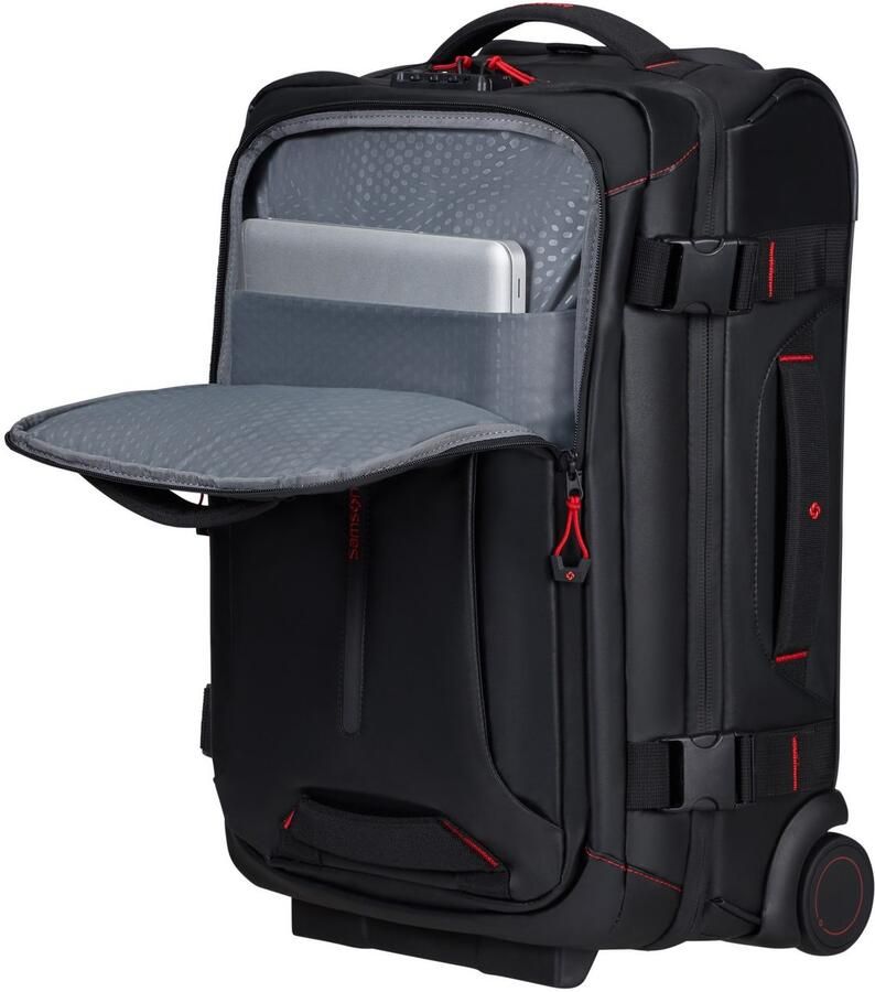 Samsonite Reistas ECODIVER DUFFLE WH 55 20 L 35CM DF Travelbag reistas zacht bagage met laptopvak - Foto 6
