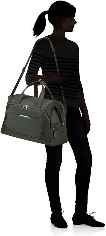 Samsonite Reistas RE-LITE Duffel weekendtas overnachtingstas met pakblokken (set 2-delig Met pakkubus) - Foto 5