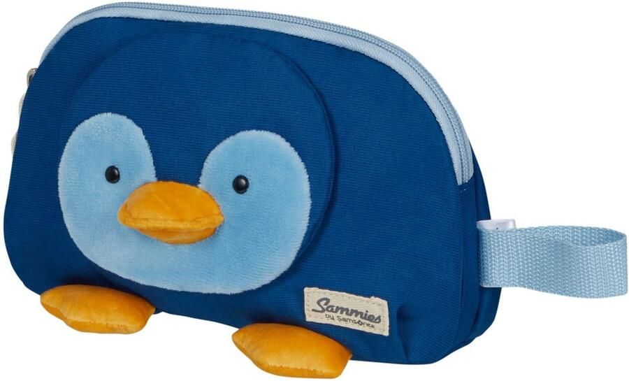Samsonite Toilettas Happy Sammies ECO Penguin Peter Kinderen toilettas Kinder reis toilettas Kinder beautybag - Foto 2
