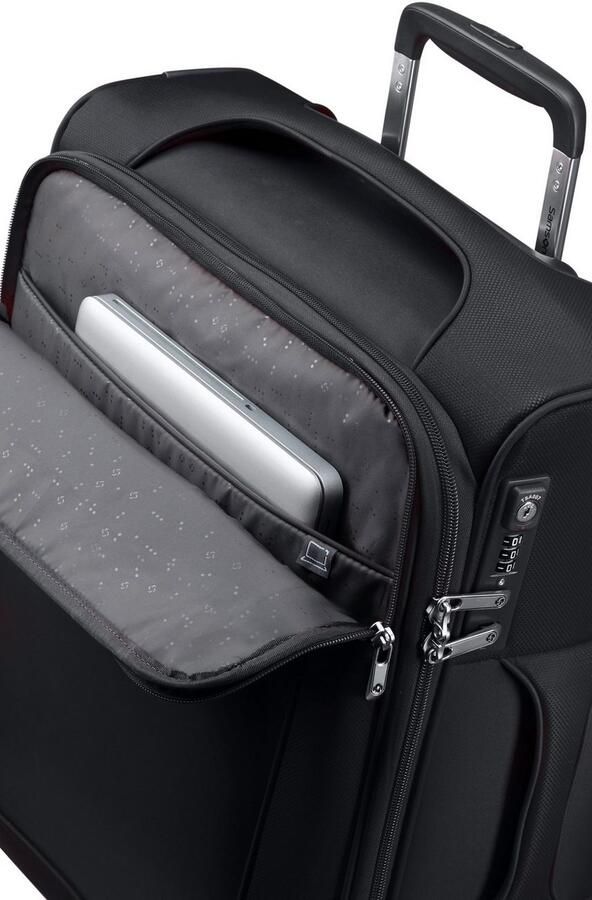 Samsonite Zachte bagage trolley D'LITE verschillende maten en kleuren Reiskoffer zachte schaal koffer TSA-cijferslot in klassiek ontwerp - Foto 4