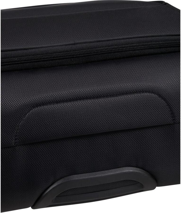 Samsonite Zachte bagage trolley D'LITE verschillende maten en kleuren Reiskoffer zachte schaal koffer TSA-cijferslot in klassiek ontwerp