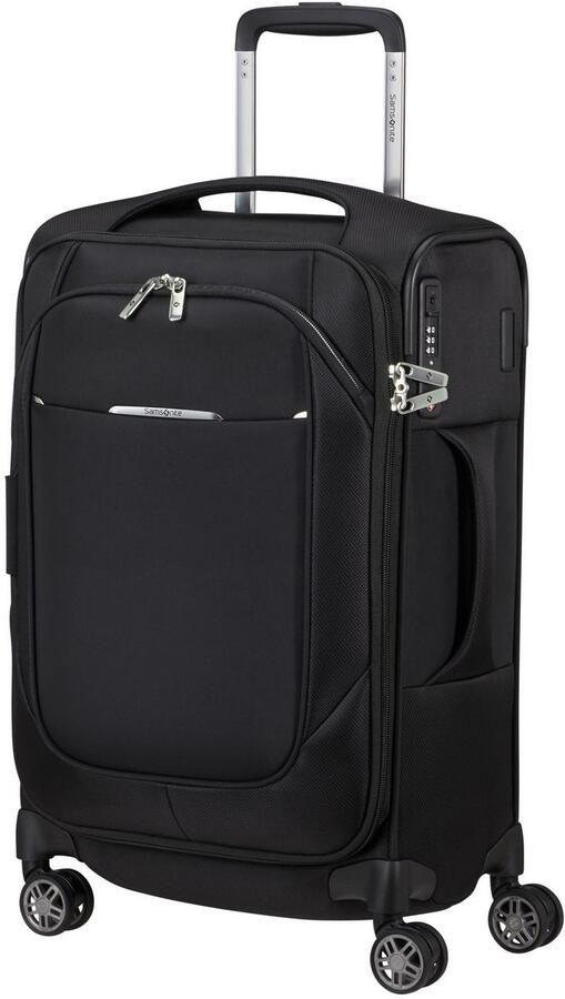Samsonite Zachte bagage trolley RE-LITE verschillende maten en kleuren Reiskoffer TSA-slot stickervel volume uitbreiding laptopvak (set 2 stuks Met 2 pack cubes) - Foto 6