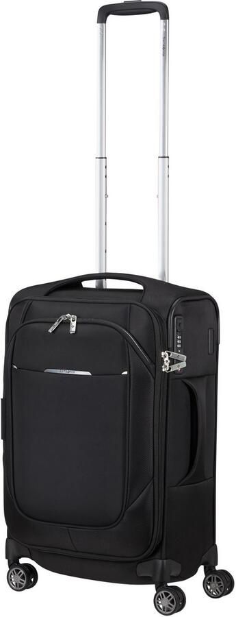 Samsonite Zachte bagage trolley RE-LITE verschillende maten en kleuren Reiskoffer TSA-slot stickervel volume uitbreiding laptopvak (set 2 stuks Met 2 pack cubes) - Foto 8