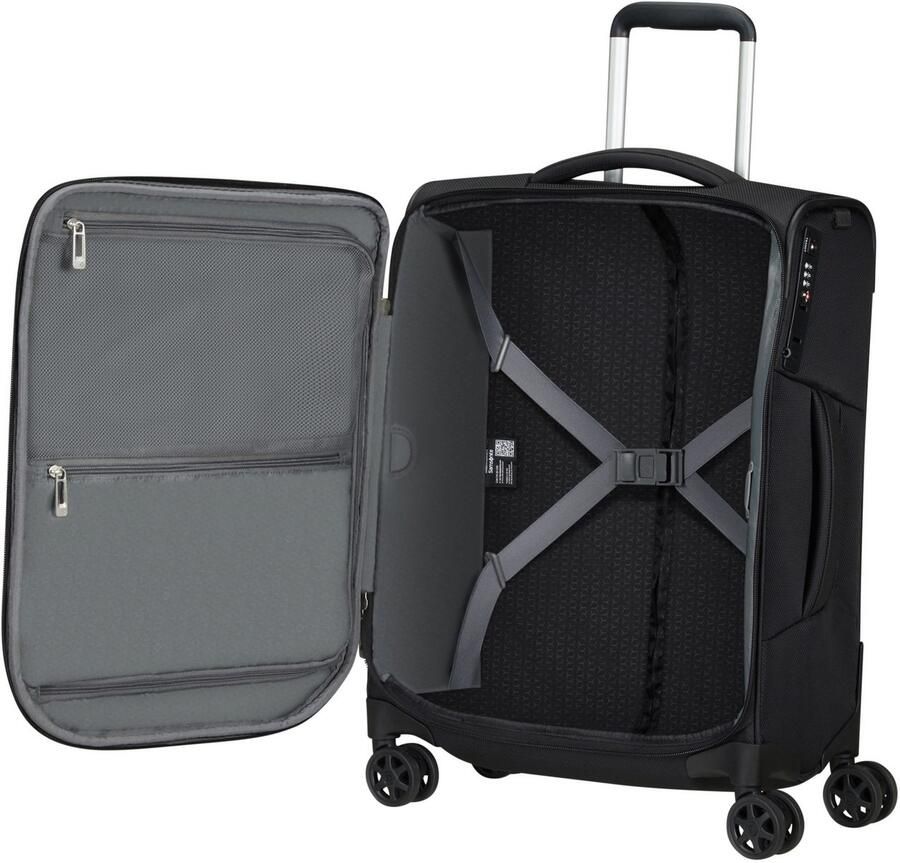 Samsonite Zachte bagage trolley RESPARK verschillende maten en kleuren Handbagage koffer trolley zachte koffer spinner TSA - Foto 2