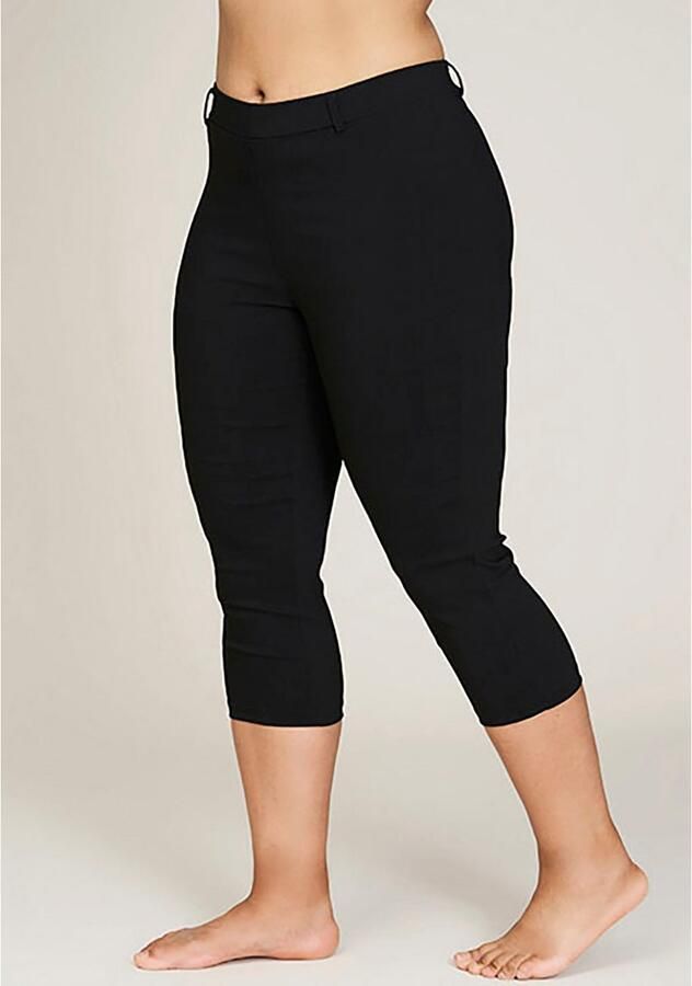 SANDGAARD Caprilegging met elastaan en opening - Foto 2