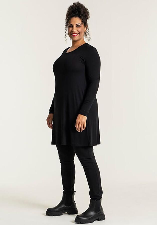 SANDGAARD Lang shirt in unikleur