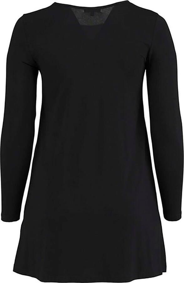 SANDGAARD Lang shirt in unikleur - Foto 2
