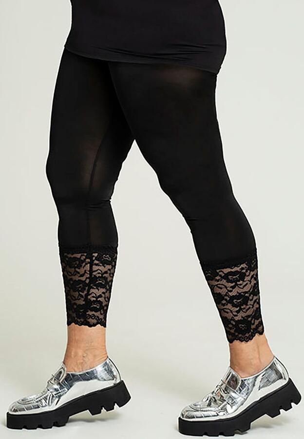 SANDGAARD Legging LUXEMBOURG met kant aan de beenafsluiting zomerbroek - Foto 2