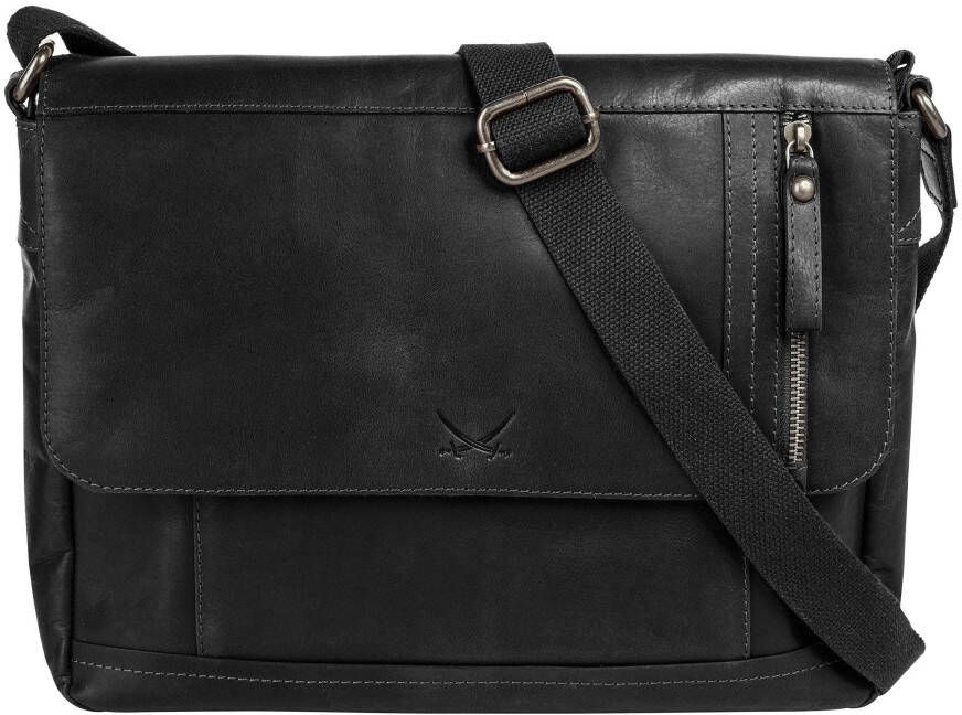 Sansibar Messenger Bag echt leder