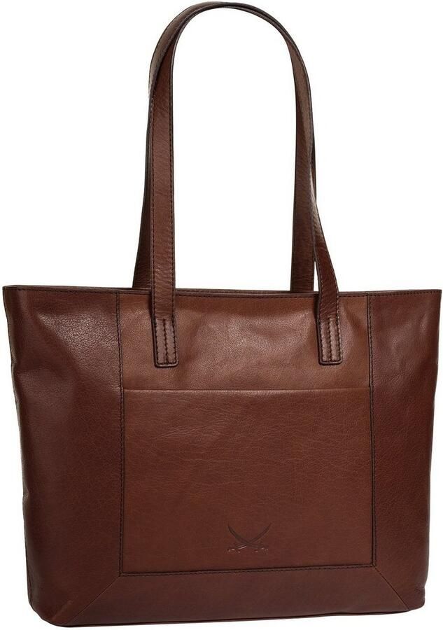Sansibar Shopper echt leder - Foto 5