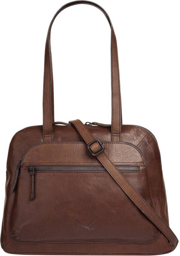 Sansibar Shopper echt leder