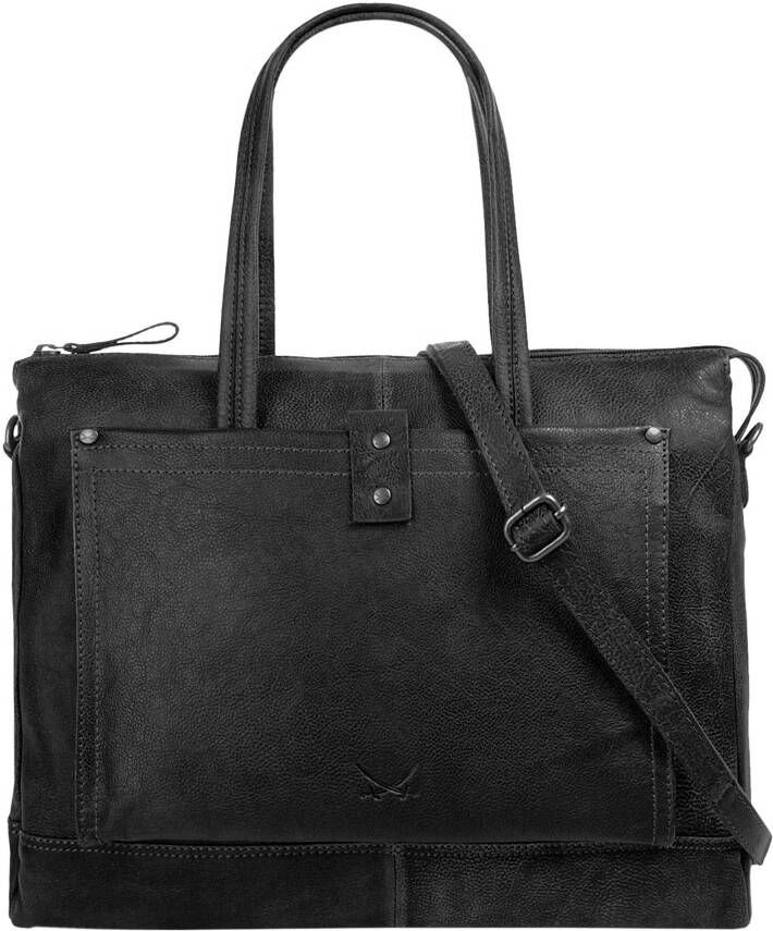 Sansibar Shopper echt leder