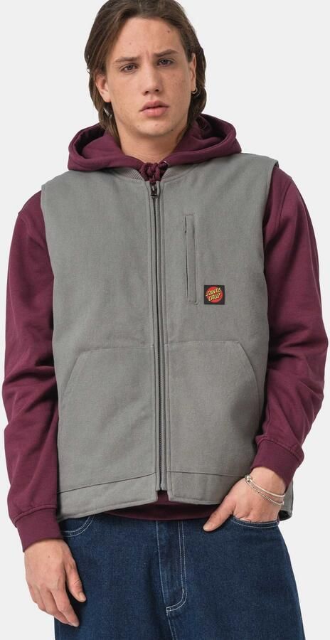 Santa Cruz Korte bodywarmer CLASSIC LABEL VEST (1-delig) - Foto 4