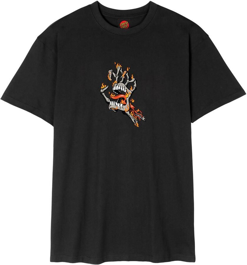 Santa Cruz T-shirt BURNT BONE HAND T-SHIRT (1-delig)