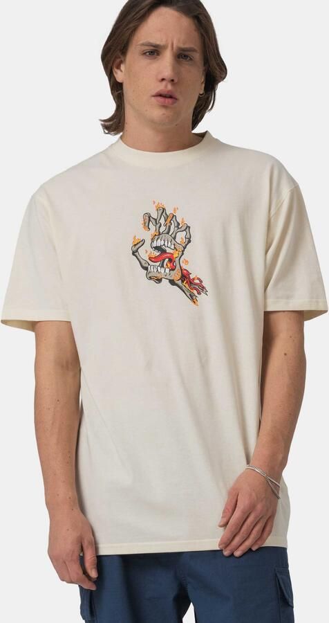 Santa Cruz T-shirt BURNT BONE HAND T-SHIRT (1-delig) - Foto 5