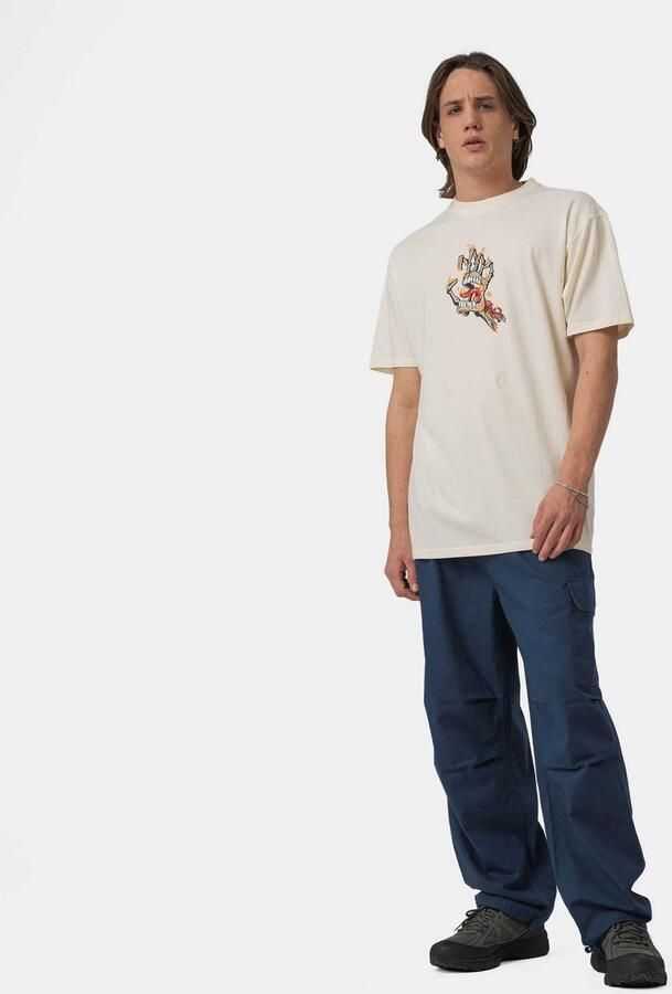 Santa Cruz T-shirt BURNT BONE HAND T-SHIRT (1-delig) - Foto 3