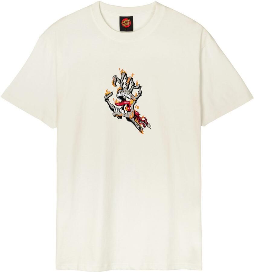 Santa Cruz T-shirt BURNT BONE HAND T-SHIRT (1-delig) - Foto 2