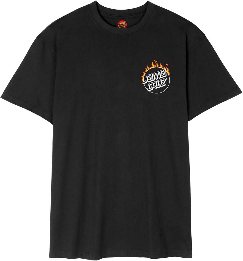 Santa Cruz T-shirt BURNT OPUS OVRSZD T-SHIRT (1-delig)
