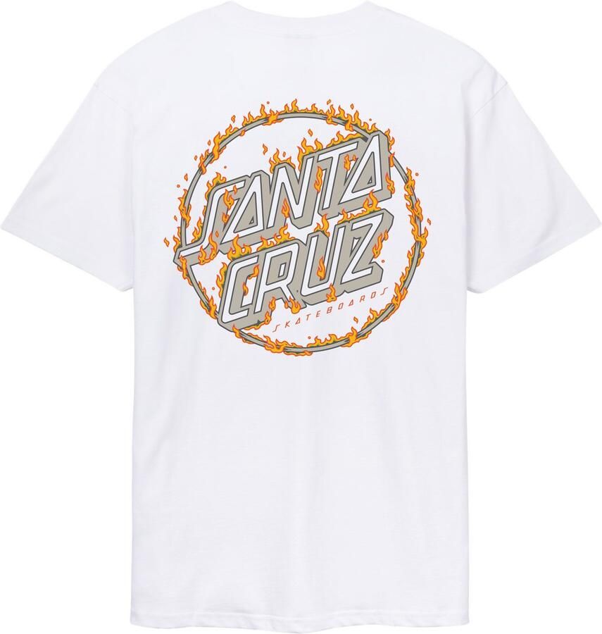 Santa Cruz T-shirt BURNT OPUS OVRSZD T-SHIRT (1-delig)