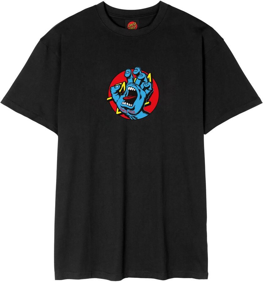 Santa Cruz T-shirt HAND DOT FRONT T-SHIRT (1-delig)