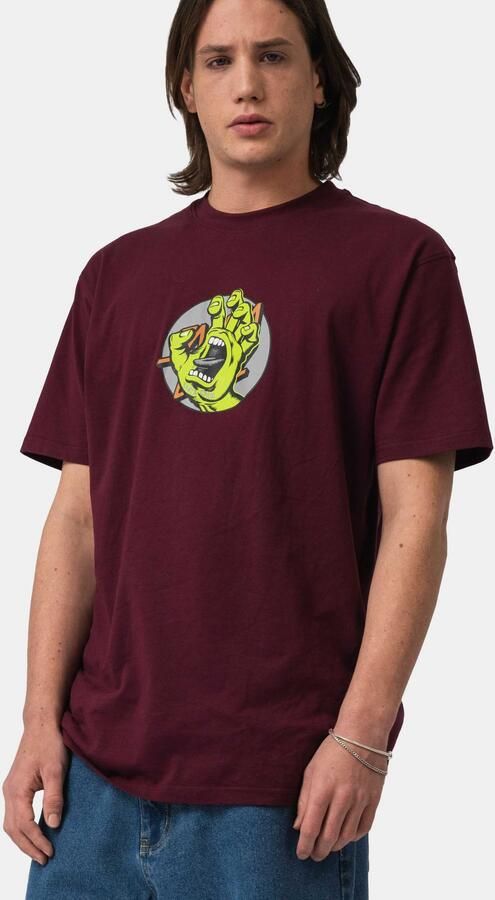 Santa Cruz T-shirt HAND DOT FRONT T-SHIRT (1-delig) - Foto 3