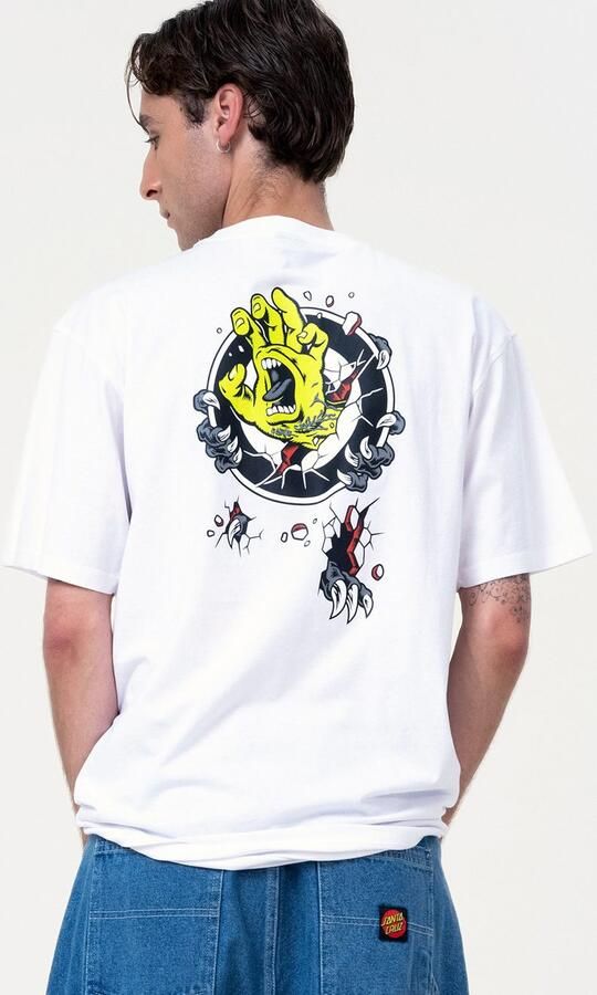 Santa Cruz T-shirt ROSKOPP SCREAMING TARGET T-SHIRT (1-delig) - Foto 4