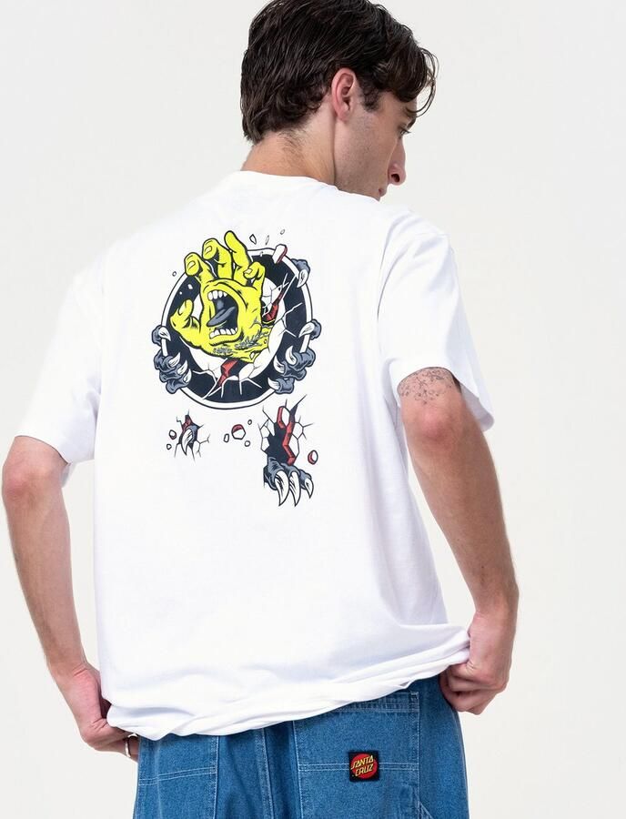 Santa Cruz T-shirt ROSKOPP SCREAMING TARGET T-SHIRT (1-delig) - Foto 3
