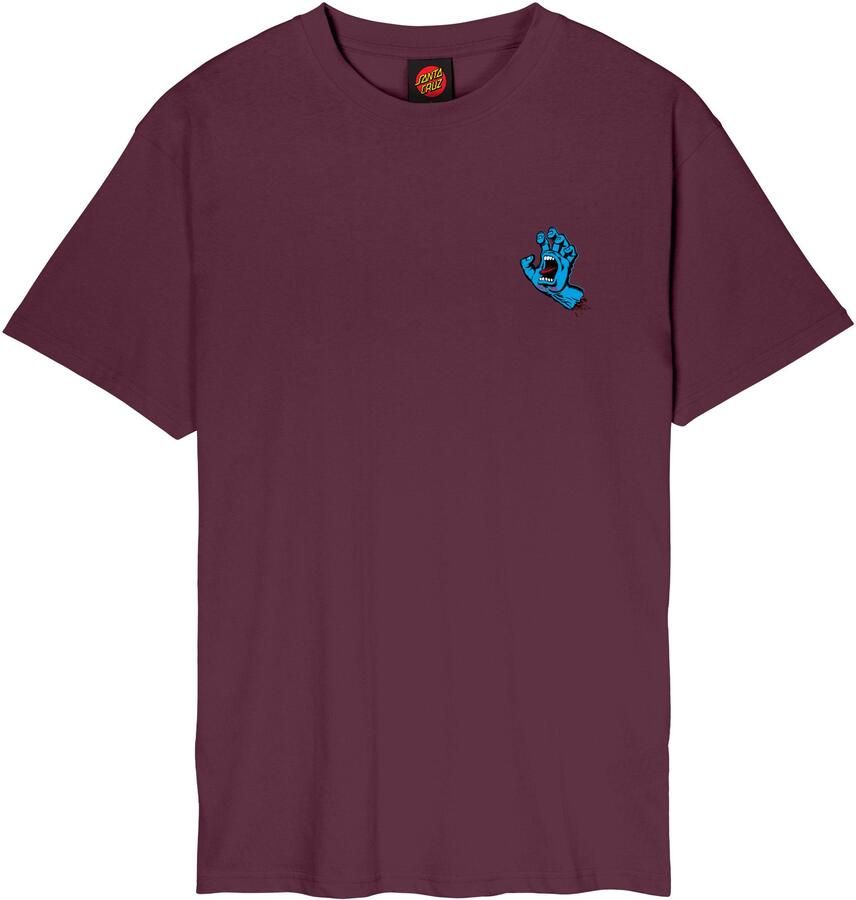 Santa Cruz T-shirt SCREAMING HAND CHEST T-SHIRT (1-delig)