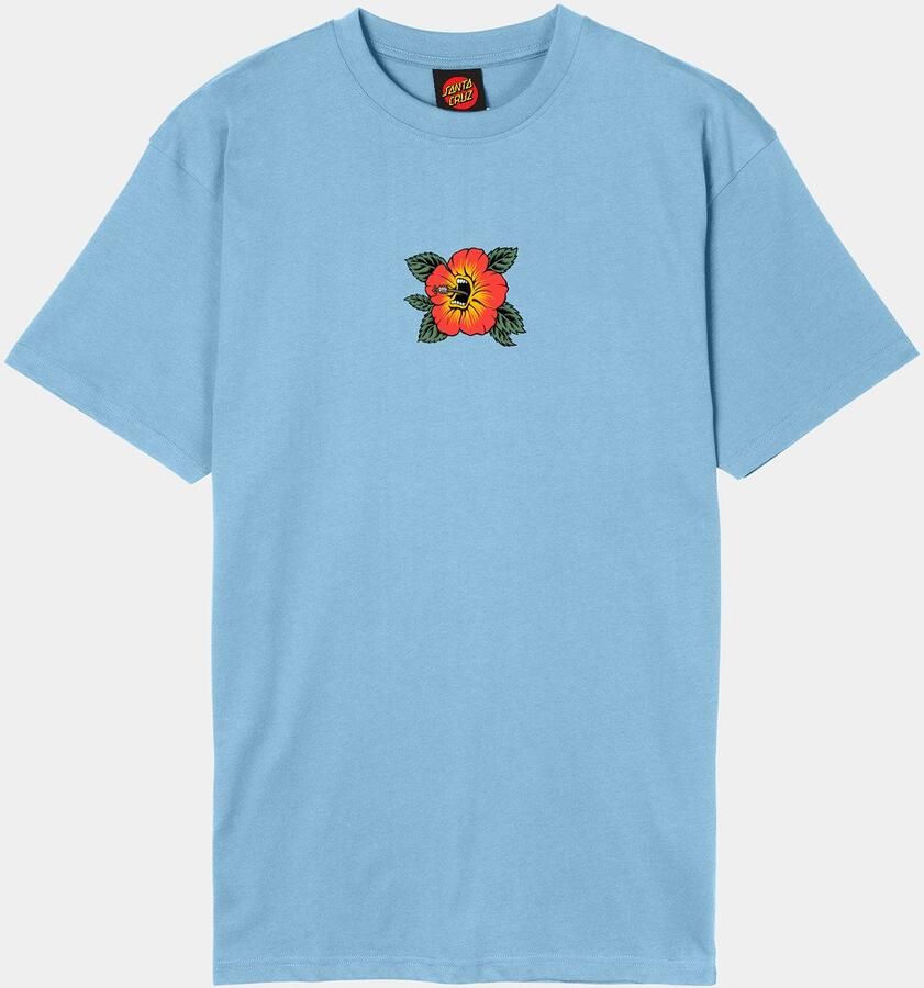Santa Cruz T-shirt SCREAMING HIBISCUS FRONT T-SHIRT (1-delig)