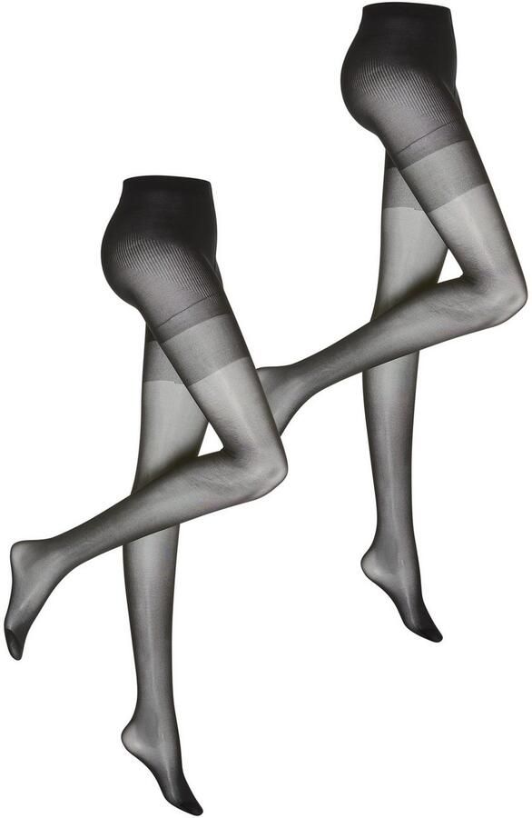 Sarlini Panty Shape-panty met elegante satijnglans (2 stuks) - Foto 7