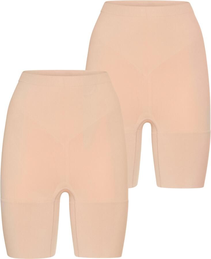 Sarlini Shapingbroek Naadloos figuurcorrigerende shorts (Set van 2)