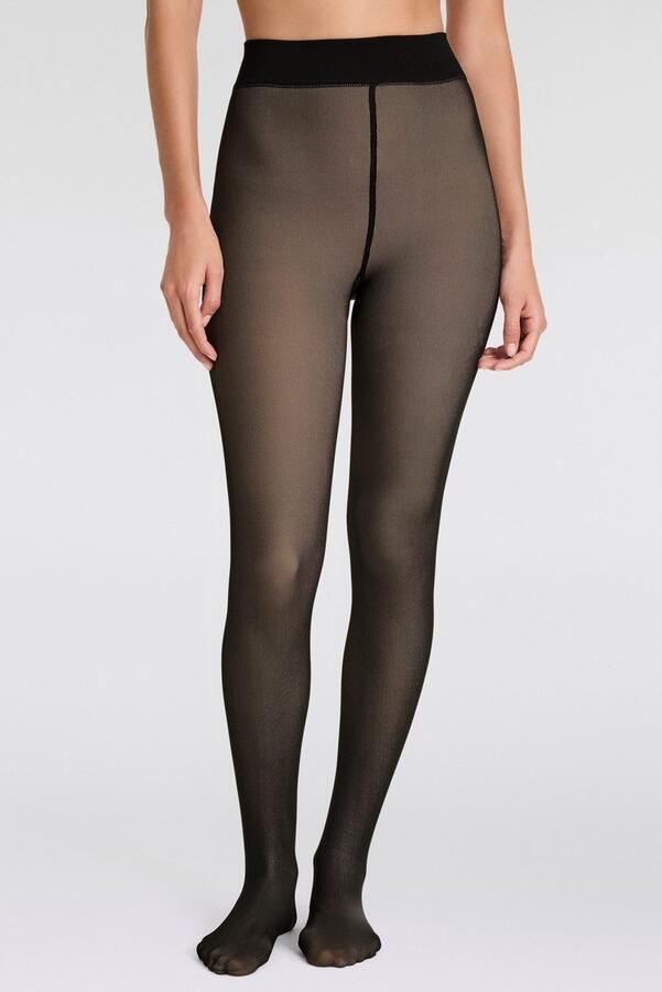 Sarlini Thermopanty DAMES FLEECE VOERING LEGGINGS in transparante look - Foto 9
