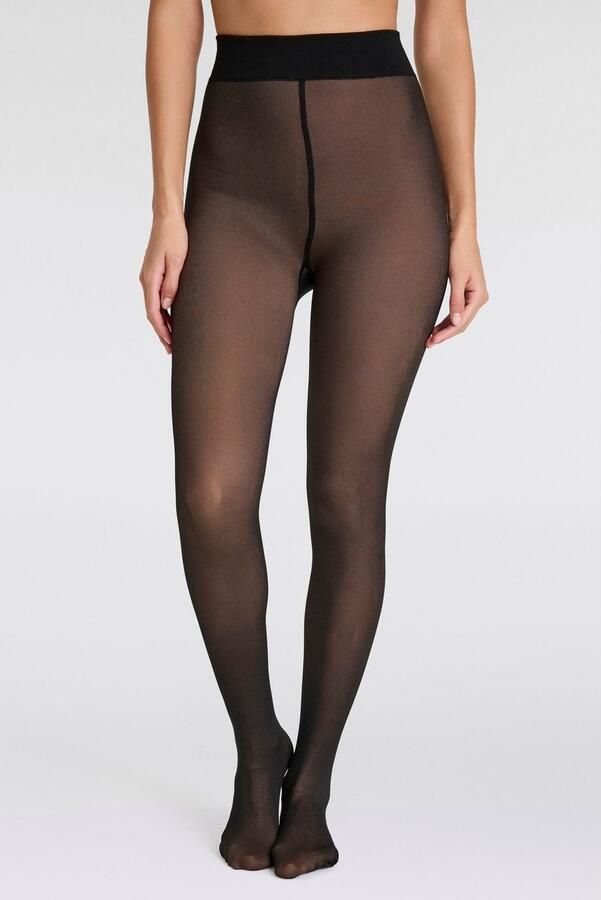 Sarlini Thermopanty DAMES FLEECE VOERING LEGGINGS in transparante look - Foto 10