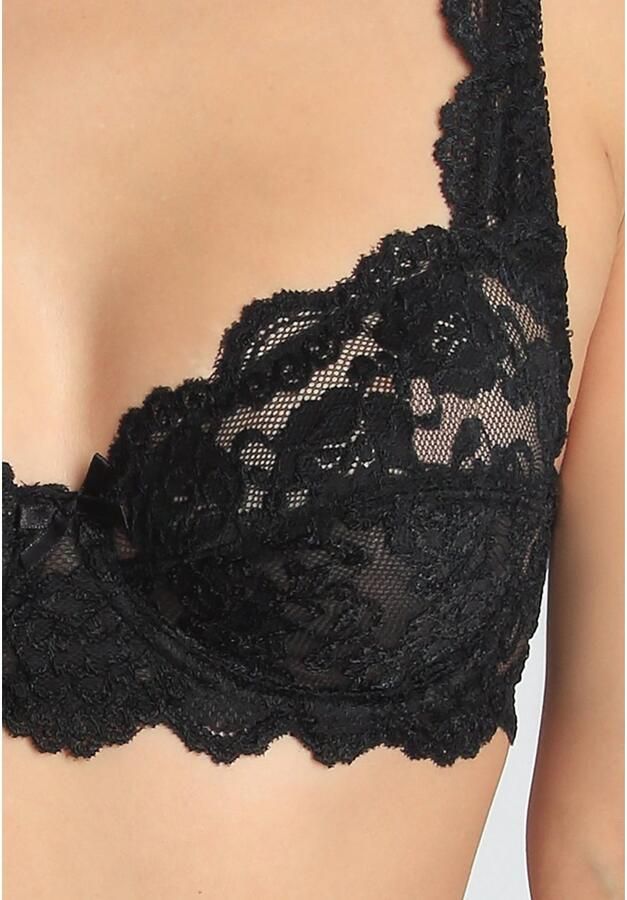 Sassa mode Beugel-bh Classic Lace met inzet bovenaan (1-delig)