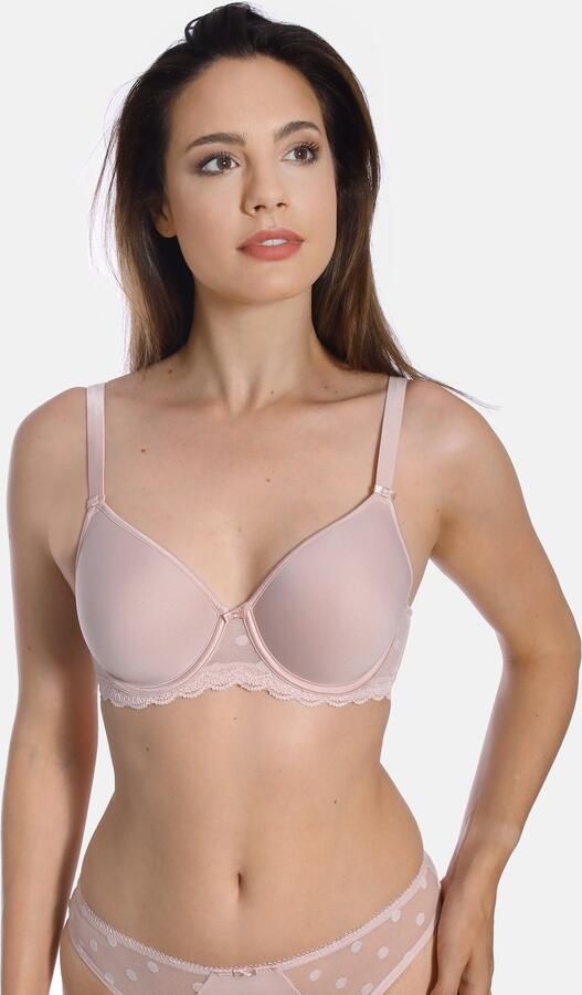 Sassa mode Beugel-bh Dotted Mesh met inzet bovenaan (1-delig) - Foto 4
