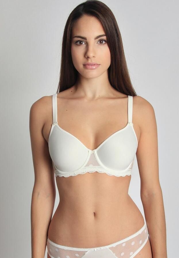 Sassa mode Beugel-bh Dotted Mesh met inzet bovenaan (1-delig) - Foto 4