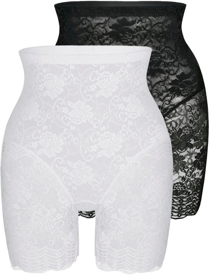 Sassa mode Corrigerende slip Functional Lace met inzet bovenaan (2 stuks Set van 2)
