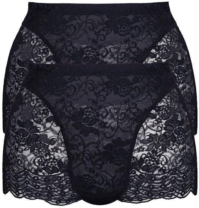 Sassa mode Hipster Functional Lace met inzet bovenaan (2 stuks Set van 2) - Foto 3
