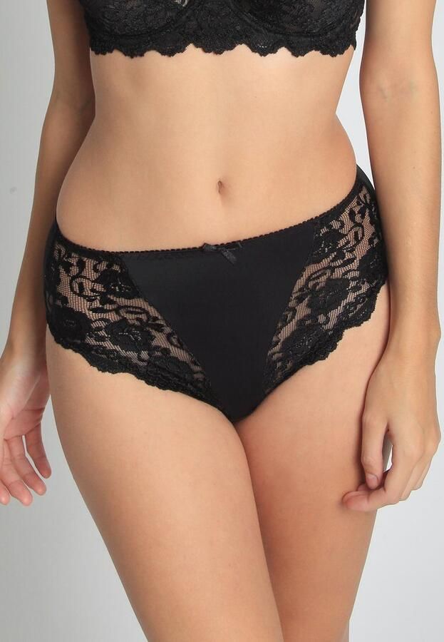 Sassa mode Pantyslip Classic Lace met inzet bovenaan (2 stuks Set van 2)