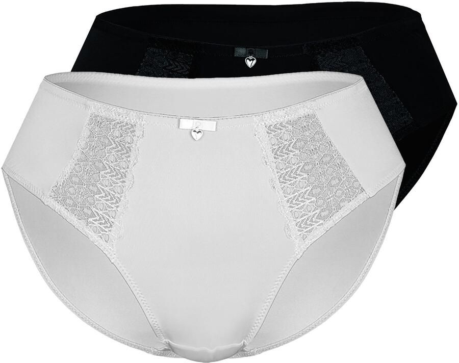 Sassa mode Slip Lovely Secret met inzet bovenaan (2 stuks Set van 2) - Foto 6