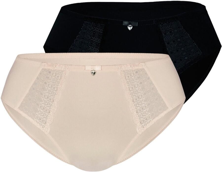 Sassa mode Slip Lovely Secret met inzet bovenaan (2 stuks Set van 2) - Foto 6