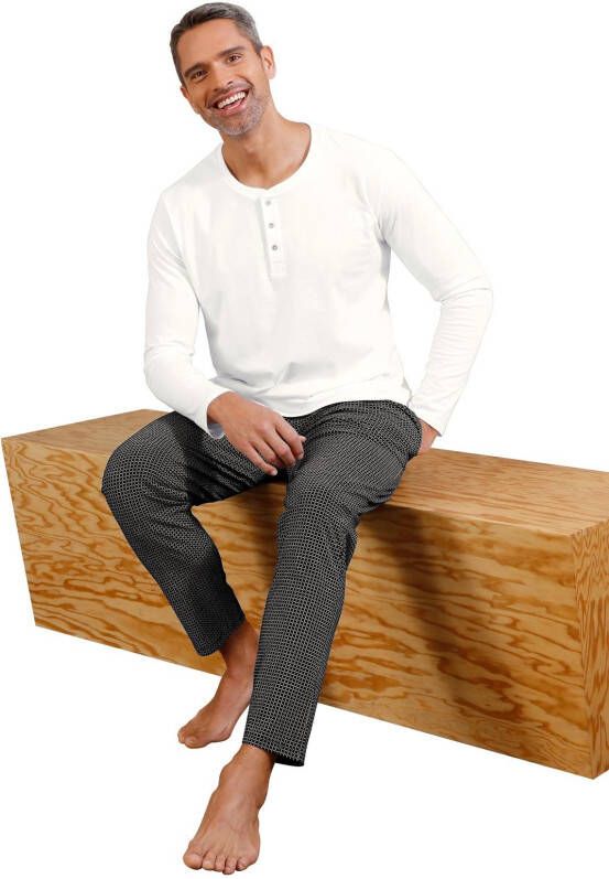 Schiesser Serafinoshirt van katoen