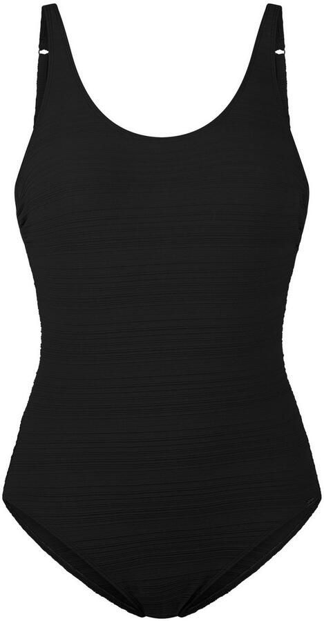 Schiesser Badpak Aqua met fijne strepenstructuur - Foto 5